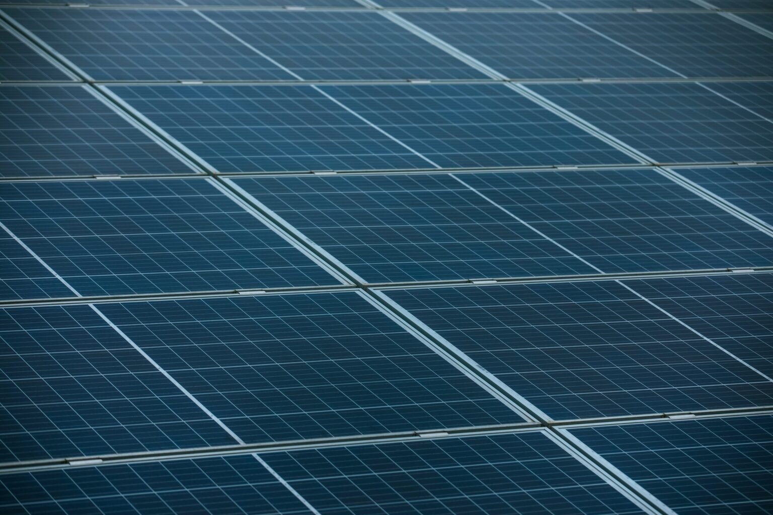 Dettaglio di pannelli fotovoltaici